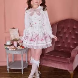 Japanese Style Lolita 2 Piece Set Y2k Mini Skirt Woman Harajuku Sweet Kawaii Print Dress Tops Korean Fashion Elegant Dress