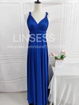 Rust Bridesmaid Dress Infinity Multiway Maxi Bridesmaid Dress Formal Wrap Wedding Evening Dress Wedding Cocktail Floor Length