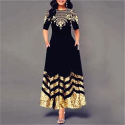 Women New Loose Boho Vintage Ruffles Befree Spring Elegant Party 5XL Dress Large Big Summer Party Maxi Dresses