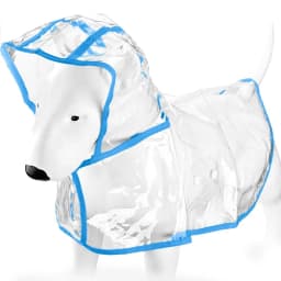 Small Dog Raincoat Transparent Waterproof Windproof Pet Dog Coat Puppy Cats Raincoat Chihuahua Bulldog Pets Cape Poncho Clothes