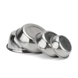 Dog Bowl Stainless Steel Pet Feeding Bowl Cat Food Drinking Feeder Bowl Durable Cheap For Small Medium Big Dogs