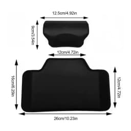Passenger Backrest Back Pad Shockproof Sponge Cushion For Rear Trunk Luggage Case Passenger Lazy Back Pad Comfortable And