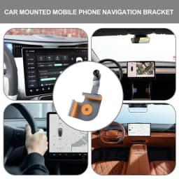 For Tesla Model 3/Y/HIGHLAND 2024 Car Phone Holder Central Control Navigation Screen Side Mount Magnetic Holder Universal