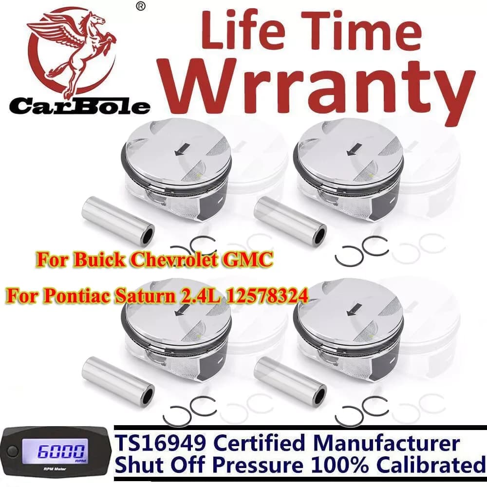 Carbole Engine Rebuild Overhaul Kit For Buick Verano Regal Chevy Equinox GMC ECOTEC 2.4L