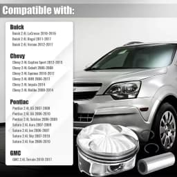 Carbole Engine Rebuild Overhaul Kit For Buick Verano Regal Chevy Equinox GMC ECOTEC 2.4L