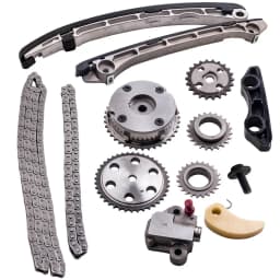 Full Timing Chain Kit W/Cam Gear for Mazda 3 CX-7 Speed3 Speed6 TURBO 2.3L for 3 6 CX-7 2.3L Turbo 2006-2013 L3K9-12-4X0C