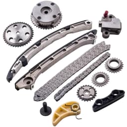 Full Timing Chain Kit W/Cam Gear for Mazda 3 CX-7 Speed3 Speed6 TURBO 2.3L for 3 6 CX-7 2.3L Turbo 2006-2013 L3K9-12-4X0C