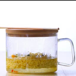 High Quality Thicken Glass Instant Noodles Bowl With Lid Large Capacity Tea Soup Salad Container Home Kitchen Supplies 2024 New