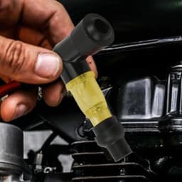 90 Degree Flashing Spark Plug Cap Motocross 90 Degree Spark Plug Resistor Cover Motorcycle Flash Spark Plug Boot Cap Cover For