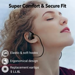 New Version Mpow Flame Sports Earphones IPX7 Waterproof Bluetooth V5.3 Earbuds 12 Hours Playtime&Noise Canceling Mic for iPhone