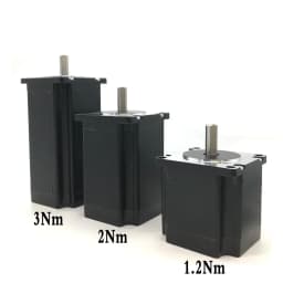 Nema23 Stepper Motor DM556 Driver Kit 3A Motor 1.2Nm 2Nm 3Nm CNC 57 Stepper Motor 56mm/76mm/112mm for CNC Router 3D Printer