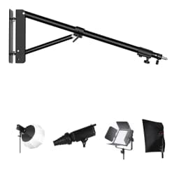 100/135/170CM Wall Mount Boom Arm Heavy Wall Mount Bracket Stand Boom Arm Projector Photography Studio Softbox Video Ring Lights