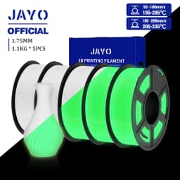 JAYO PETG/PLA 3D Filament 1.75mm 5.5KG Glow in the Dark PLA 3D Printer Filament Neatly Wound Luminous PETG 3D Printing MaterialS