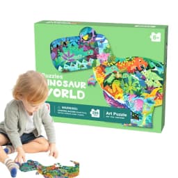 Jigsaw Puzzle For Kids Animal Shape Colorful Paper Jigsaw Puzzles Decorative Entertainment Educational Puzzle Toys Early