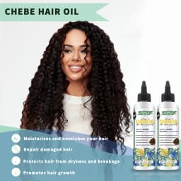 Goiple Chebe Oil with African Chebe Powder Anti Hair Break Hair Strengthener Hair Loss Treatment Care Essential Fast Growth Oil