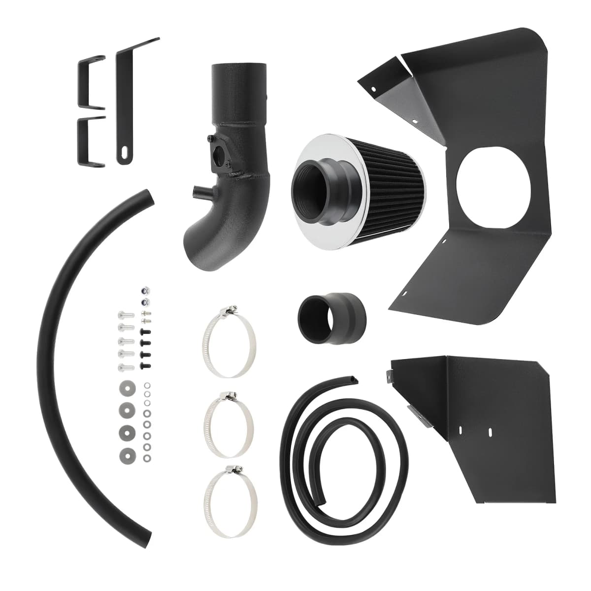 Heat Shield Cold Air Intake Kit+Filter For 2009-2017 Toyota Corolla w HI-TY-03RD AHI-TY-03GK