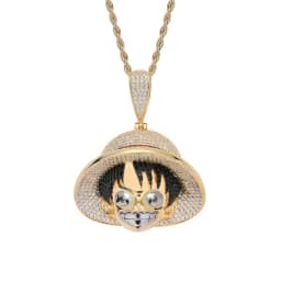 JINAO European and American Style High Quality Ice Cravejado AAA+ Cubic Zircon Necklace&Pendant Jewelry For Gift