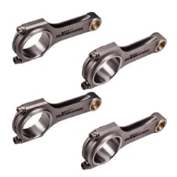 Connecting Rod Rods for Audi VW Golf Gti 1.8T 225 2.0 16V 20V Pleuel Bielle ARP2000 Floating 4340 Forged Floating Bellie Pleuel