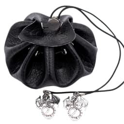 PU Velvet Dice Storage Bag Colored Dice Purse Foldable Storage Box Dice Tray PU Leather Folding Hexagon Key Coin Storage Case