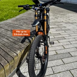 BOLANY MTB Thru Axle Boost Suspension Fork Mountain Bike Air Resilience Rebound Adjustment 110*15MM Travel 175MM For XC DH