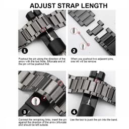 20mm strap For samsung Galaxy Watch 4 40mm 44mm smartwatch Stinless steel metal bracelet for correa galaxy 4 classic 42mm 46mm