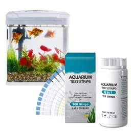 100pcs 6-in-1 Water Quality Test Strips Kit PH Nitrate Nitrite Chlorine General Hardness For Pool Pond Aquarium Tap Fish Tank