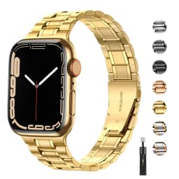 Stainless Steel Strap for Apple watch band 44mm 40mm 45mm 41mm 42mm 38mm 3 4 5 6 SE 44 mm Metal bracelet iWatch Series 7 45 mm