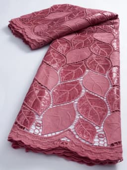 White African Water Soluble Lace Fabric 5Yards 2024 French Nigerian Guipure Cord Lace Fabric For Women Dress Wedding TY3022