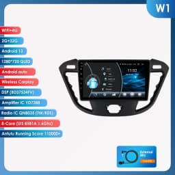 Hizpo 8G 128G Android Auto Carplay Car Radio For Ford Transit Tourneo Custom 2013-2021 Multimedia Video Player Navigation GPS BT