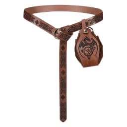 Medieval Leather Belt Medieval Knight Costume Reusable Renaissance Accessories Medieval Costume For Men Kids Women
