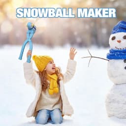 Penguin Snow Ball Maker Snow Mold Tool Thickened Outdoor Activities Winter Snowball Maker Clip Snow Toy Kids Creative Toy