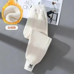 Children's Winter Warm Pant Kids Girls And Boy Sweatpants Winter Corduroy Thick Outer Wear Baby Sports Pants Children Boy Pant