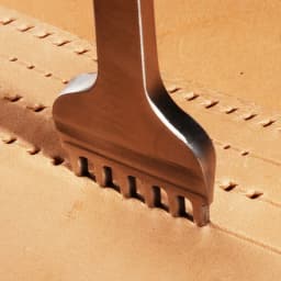 WUTA Leather Chisel Hole Punch Stitching Tool Diamond Pricking Iron Leather Craft tool Completely Polishing 3/4mm 1-2-4-6 teeth