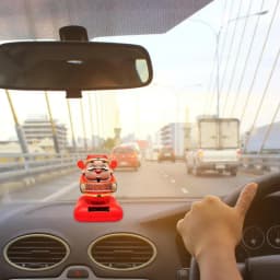 Desktop Swing Statues Solar Bobblehead Dashboard Figures Cute Cartoon God Of Wealth Ornament Accessories For The Car