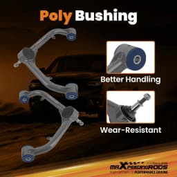 Brand New 2-4" Lift Upper Control Arms Set for GMC Sierra Silverado 2500HD 3500HD 2001-2010