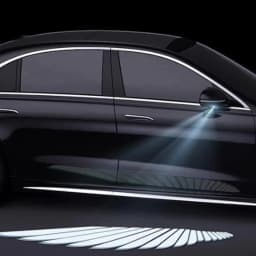 Car Door Light Door LED Welcome Projector Lights Angel Wing Door LED Lights Car Wireless Paste Courtesy Light Projection Light