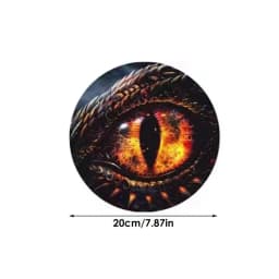 Jeeps Eyes Decal For Headlights Eye-Catching 3D Stereo Stickers Decals Fashionable Beast Eyes Headlight Decal For Truck Window