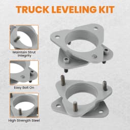 3.5" Front 3" inch Rear Level Lift Kit for Chevy Silverado 1500 4WD 07-18 6-Lug
