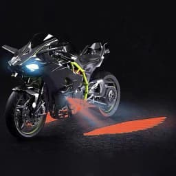 Motorcycle Wings Projector Light Decoration Ambient Lamps Angel Wings For Motorcycle Motorcycle Side Mount Projector Light