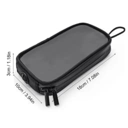 Motorcycle Tank Bag Magnetic Water-Resistant Motorcycle Cell Phone Bag Motorcycle Tank Pouch Zippered Motorcycle Accessories