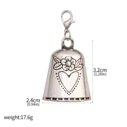 Blessing Bell Friends Are Angels Ornament Blessing Bell Watch Over Me Crafts for Doors Vehicles and Bags or Keys Accessories