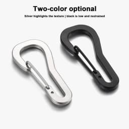 Carabiner Keychain Carabiner Locking Clips Portable Screw Locking Carabiner Clip Hook For Fishing Backpack Camping Hiking