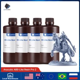 ANYCUBIC Like ABS Pro 2 405nm 3D Printer UV Resin For LCD SLA DLP Printers Quick Curing Liquid Bottle Resina For Photon Mono 2