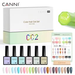 VENALISA Supply HEMA FREE Gel Nail Polish Kit CANNI 9ml Full Coverage Nail Gel Manicure Nowipe Topcoat Soak Off UV LED Varnish