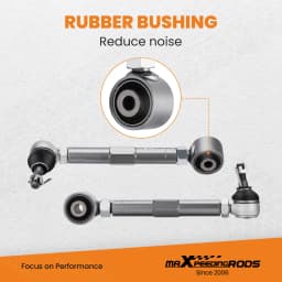 4x Alignment Front Camber Control Arm + Rear Toe Arm Kit for 01-05 Lexus IS300