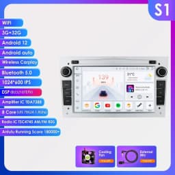 apple carplay Autoradio Android Radio For Opel Corsa C Signum Vivaro Astra H Corsa D Zafira Tigra Twintop 4G-LET GPS Navi 7862