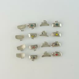 Dental Orthodontic 1st/2nd Molar Bondable Monoblock Non-Convertible Single Roth / MBT 0.022/0.018 Buccal Tube Easyinsmile