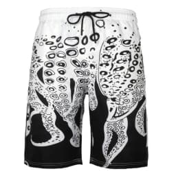 Hot Men's Summer Beach Shorts Swim Trunks Plus Size Monster Kraken Straight Hawaii Style Sea Pool Loose Quick-Drying Beachwear