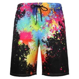 Hot Men's Summer Beach Shorts Swim Trunks Plus Size Monster Kraken Straight Hawaii Style Sea Pool Loose Quick-Drying Beachwear