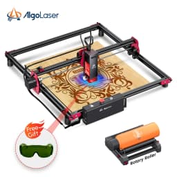 ALGO Laser Engraver DIY KIT OPTIONAL Laser Rotary Roller Desktop Engraving Cutting Cutter Machine Metal Woodworking 400x400mm